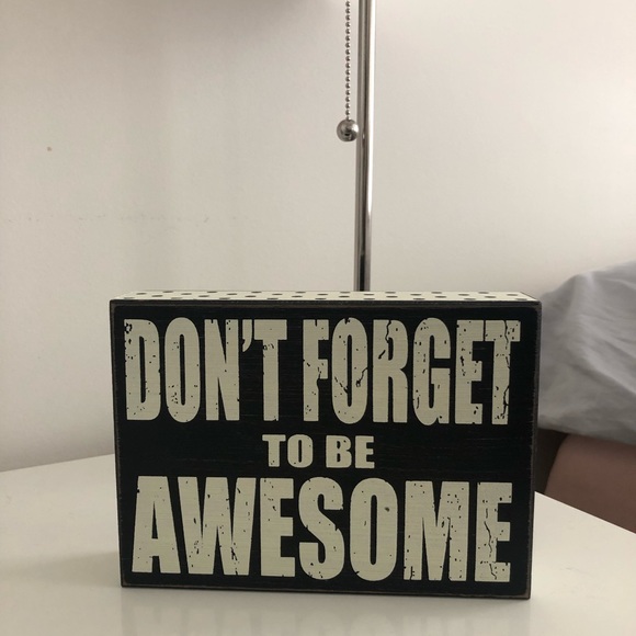 Wood quote sign - Picture 3 of 6